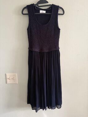 213industry wool and chiffon midi S